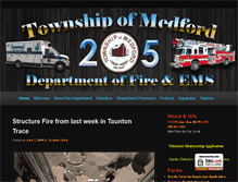 Tablet Screenshot of medfordfire.org
